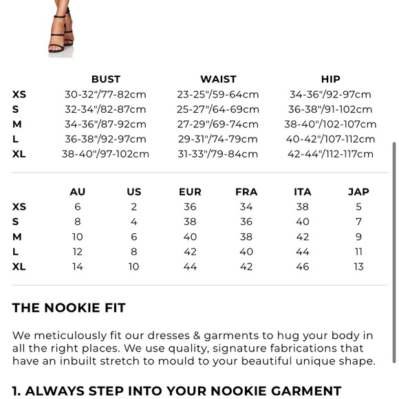 NOOKIE Wild One Rhapsody Bandeau only, AU 6 (US 2), NWT - Picture 6 of 6
